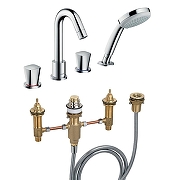 Смеситель на борт ванны Hansgrohe Logis 71314000S цвет Хром
