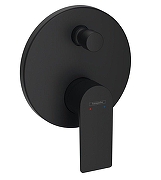 Смеситель для душа Hansgrohe Rebris E 72469670 цвет Черный матовый