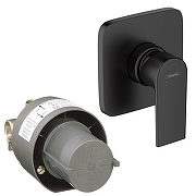 Смеситель для душа Hansgrohe Vernis Shape 71658670S цвет Черный матовый
