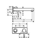 Смеситель для раковины Hansgrohe Talis S 72111000S цвет Хром-3