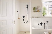 Смеситель для душа Hansgrohe Rebris S 72467670 цвет Черный матовый-3