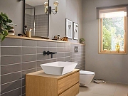 Смеситель для раковины Hansgrohe Rebris E 72568670 цвет Черный матовый-1