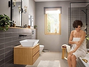 Смеситель для раковины Hansgrohe Rebris E 72568670 цвет Черный матовый-2