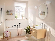 Смеситель для раковины Hansgrohe Rebris S 72580670 цвет Черный матовый-2