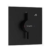 Смеситель для душа Hansgrohe DuoTurn E 75617670 цвет Черный матовый