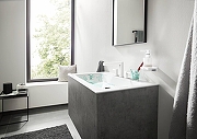 Смеситель для раковины Hansgrohe Finoris 76033700 цвет Белый матовый-1