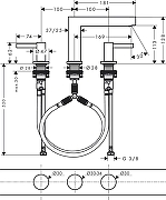 Смеситель для раковины Hansgrohe Finoris 76033700 цвет Белый матовый-3