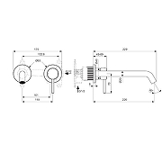 Смеситель для раковины Ideal Standard Ceraline Nuovo BD848AA цвет Хром-4
