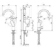 Смеситель для раковины Ideal Standard Ceralife O BE015AA цвет Хром-3