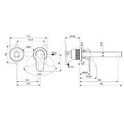 Смеситель для раковины Ideal Standard Ceralife O BE019AA цвет Хром-4