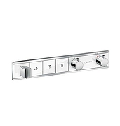 Смеситель для душа Hansgrohe RainSelect 15356400S с термостатом цвет Хром Белый-1