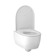 Унитаз с инсталляцией Geberit iCon 500.300.JQ.5 цвет Белый с сиденьем Микролифт и клавишей смыва цвет Хром-2