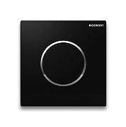 Кнопка смыва для инсталляции Geberit Sigma 10 116.015.KM.1 цвет Черный Хром