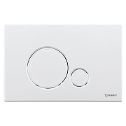 Кнопка смыва для инсталляции Duravit DuraSystem WD5010011000/WF5120011010 цвет Белый