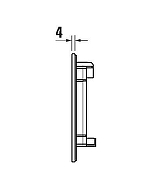 Кнопка смыва для инсталляции Duravit DuraSystem WD5013012060 цвет Белый-2