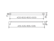 Полотенцедержатель Keuco Elegance 11601011000 цвет хром-1