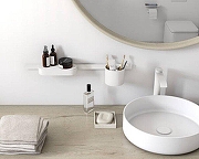 Стакан для зубных щеток Hansgrohe WallStoris 27921700 цвет белый матовый-1