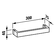 Полотенцедержатель Laufen Kartell 3.8133.0.082.000.1 цвет оранжевый-2
