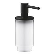 Дозатор для жидкого мыла Grohe Selection 41218KF0 цвет черный матовый