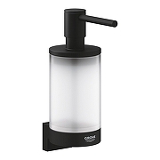 Дозатор для жидкого мыла Grohe Selection 41218KF0 цвет черный матовый-1