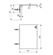 Держатель для туалетной бумаги Ideal Standard Alu+ BD592RO цвет розовое золото-1