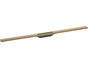 Решетка для душевого лотка Hansgrohe RainDrain Flex 56047140 цвет Бронза шлифованная