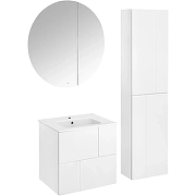 Тумба под раковину Roca Luna 60 ZRU9307764 подвесная цвет Белый матовый-8