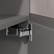 Тумба под раковину Keuco Stageline 45 32822290002 подвесная цвет Инокс матовый-6