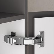 Шкаф пенал Keuco Stageline 40 R 32831290102 подвесной с подсветкой цвет Инокс матовый-5