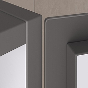 Шкаф пенал Keuco Stageline 40 R 32831290102 подвесной с подсветкой цвет Инокс матовый-7