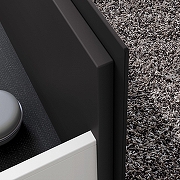 Тумба под раковину Keuco Stageline 100 32872970100 подвесная с подсветкой цвет Вулканит матовый-4