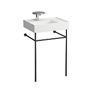 Консоль под раковину Laufen Kartell by 60 3.8533.5.450.000.1 цвет Черный матовый