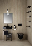 Консоль под раковину Laufen Kartell by 60 3.8533.5.450.000.1 цвет Черный матовый-2