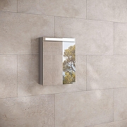 Зеркальный шкаф Keuco Royal E-One 50 R 44304171000 с подсветкой цвет Алюминий-1