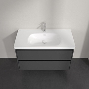 Тумба под раковину Villeroy&Boch Skyla 100 C79900VR подвесная цвет Графит-3