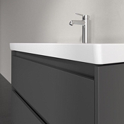 Тумба под раковину Villeroy&Boch Skyla 100 C79900VR подвесная цвет Графит-4