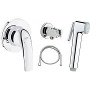 Гигиенический душ со смесителем Grohe BauCurve 129185 цвет Хром