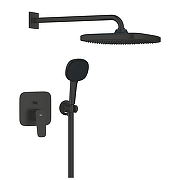 Душевая система Grohe Cubeo 1053362430 цвет Черный матовый