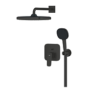 Душевая система Grohe Cubeo 1053362430 цвет Черный матовый-1