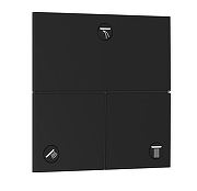 Переключатель потоков Hansgrohe ShowerSelect Comfort E 15573670 цвет Черный матовый