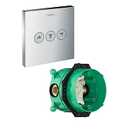 Переключатель потоков Hansgrohe ShowerSelect 15764000S цвет Хром