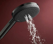 Ручной душ Hansgrohe Alive Select S 24500340 цвет Шлифованный черный хром-2