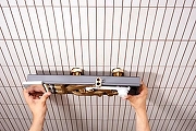 Душевая система Hansgrohe Alive S 24582340 с термостатом цвет Шлифованный черный хром-2