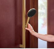Душевой гарнитур Hansgrohe Alive Select S 24601140 цвет Шлифованная бронза-1