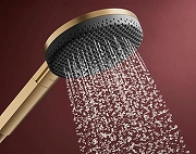 Душевой гарнитур Hansgrohe Alive Select S 24602140 цвет Шлифованная бронза-1