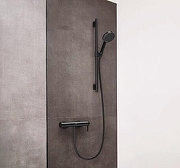 Душевой гарнитур Hansgrohe Alive Select S 24602670 цвет Черный матовый-1