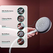 Душевой гарнитур Hansgrohe Alive Select S 24602670 цвет Черный матовый-3