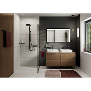 Душевая система Hansgrohe Activera S 28074670 цвет Черный матовый-1