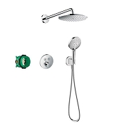 Душевая система Hansgrohe Raindance Select S 27951000 с термостатом цвет Хром