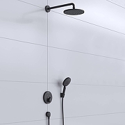 Душевая система Hansgrohe Raindance S 27959670 с термостатом цвет Черный матовый-2